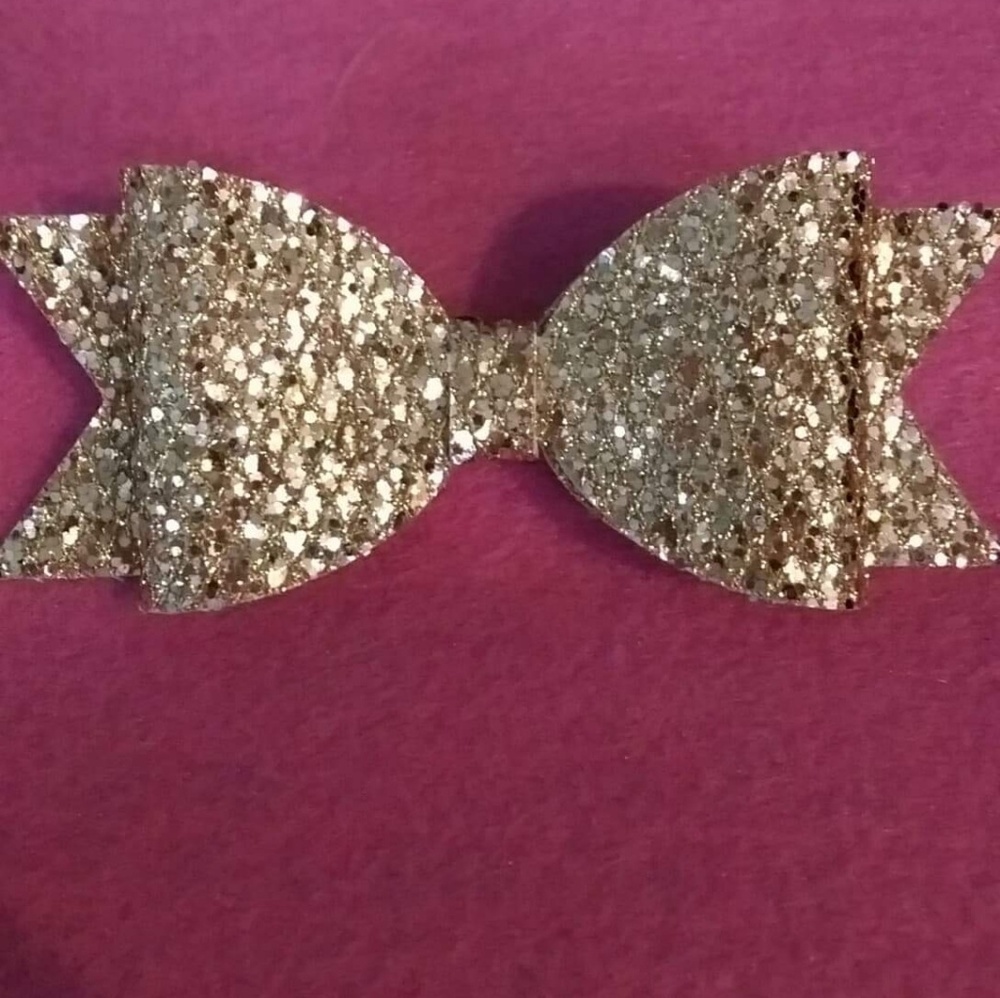 Chunky Glitter Bow
